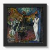 Self-portrait in the studio by Bernhard Folkestad - thumbnail_1_bf_66b0fb341000f9bb7f31f6e9